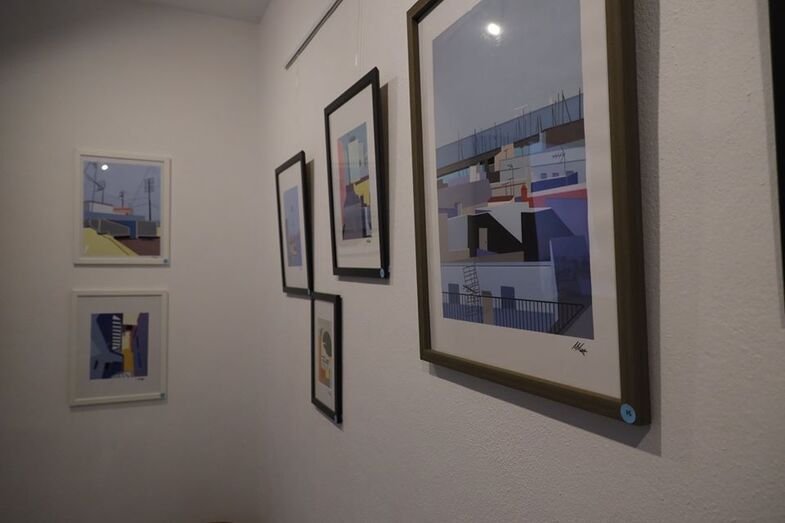 Exposición "Rooftops" (Azoteas) de Mercedes Vigo